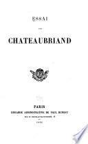 Essai sur Chateaubriand