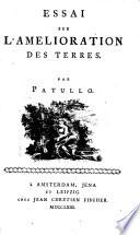 Essai sur l'amélioration des terres