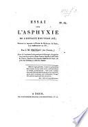 Essai sur l'asphyxie de l'enfant nouveau-né