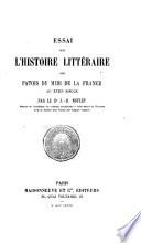 Essai sur l'histoire littéraire des patois du midi de la France au XVIIIe siècle