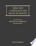 Essai sur l'inégalité des races humaines