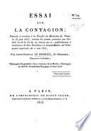 Essai sur la contagion, etc