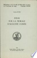 Essai sur la morale d’Auguste Comte