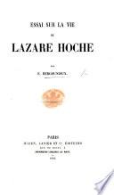 Essai sur la vie de Lazare Hoche