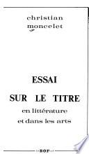 Essai sur le titre