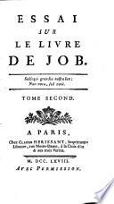 Essai sur les livre de Job