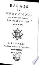 Essais de Montaigne