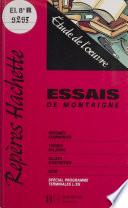 «Essais» de Montaigne
