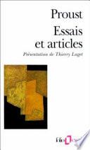 Essais et articles