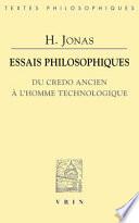 Essais philosophiques