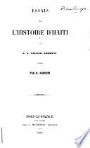 Essais sur l'histoire d'Haïti
