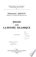 Essais sur la pensée islamique