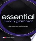 Essential French Grammar