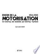 Essor de la motorisation