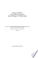 Essor et fortune de la chanson de geste dans l'Europe et l'Orient latin