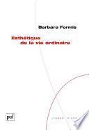 Esthétique de la vie ordinaire