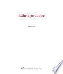 Esthétique du rire