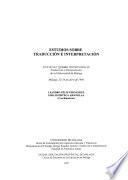 Estudios sobre traducción e interpretación