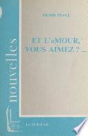 Et l'amour, vous aimez ?