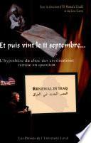 Et puis vint le 11 septembre--