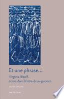 Et une phrase...