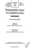 Établissement public et logement social