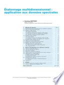 Étalonnage multidimensionnel : application aux données spectrales