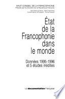 Etat de la francophonie dans le monde