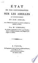 État de nos connoissances sur les abeilles