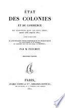 État des colonies et du commerce des Européens dans les deux Indes