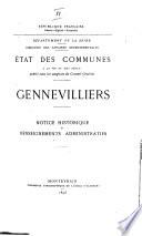 État des communes à la fin du XIXe siècle....