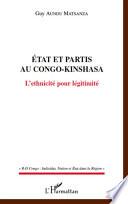 État et partis au Congo-Kinshasa