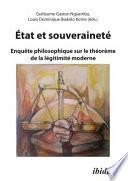 Etat et Souverainete