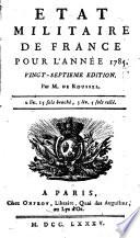 Etat militaire de France
