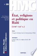État, religions et politique en Haïti