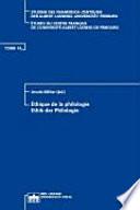 Ethik der Philologie