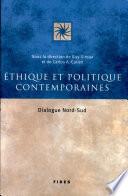 Éthique et politique contemporaines