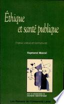 Éthique et santé publique