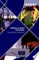 Ethique et sport en Europe