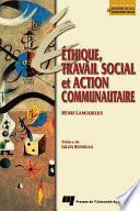 Éthique, travail social et action communautaire
