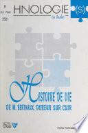 Ethnographie d'un métier : histoire de vie de M. Berthaux, doreur sur cuir