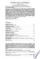 Ethnologia Europaea