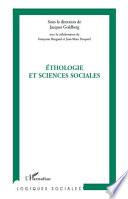 Éthologie et sciences sociales