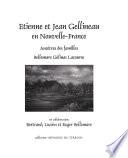 Étienne et Jean Gellineau en Nouvelle-France