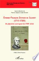 Étienne-François Dutour de Salvert, 1711-1789