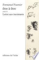 Être à être