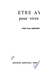 Etre avec pour vivre vrai