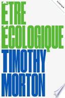 Être écologique