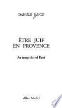 Être Juif en Provence