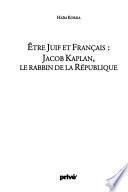 Etre juif et Français